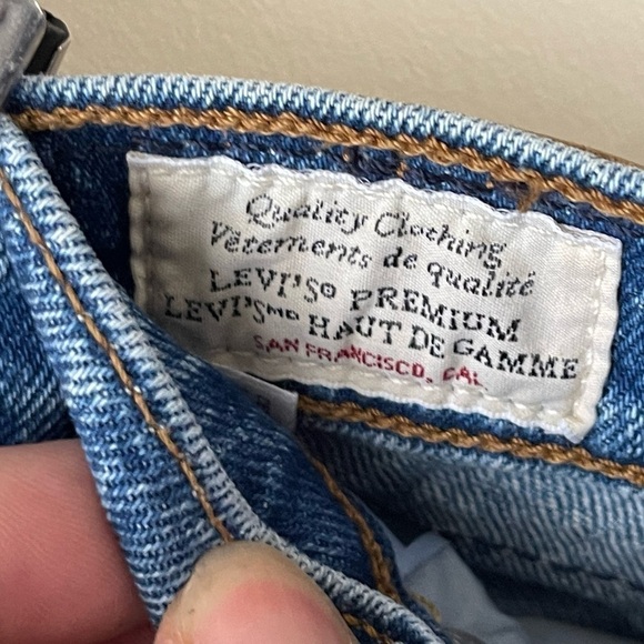 Levi's Premium Ribcage Straight Ankle Jean sold at Aritzia in Jive Tribe size 27 - Picture 13 of 16